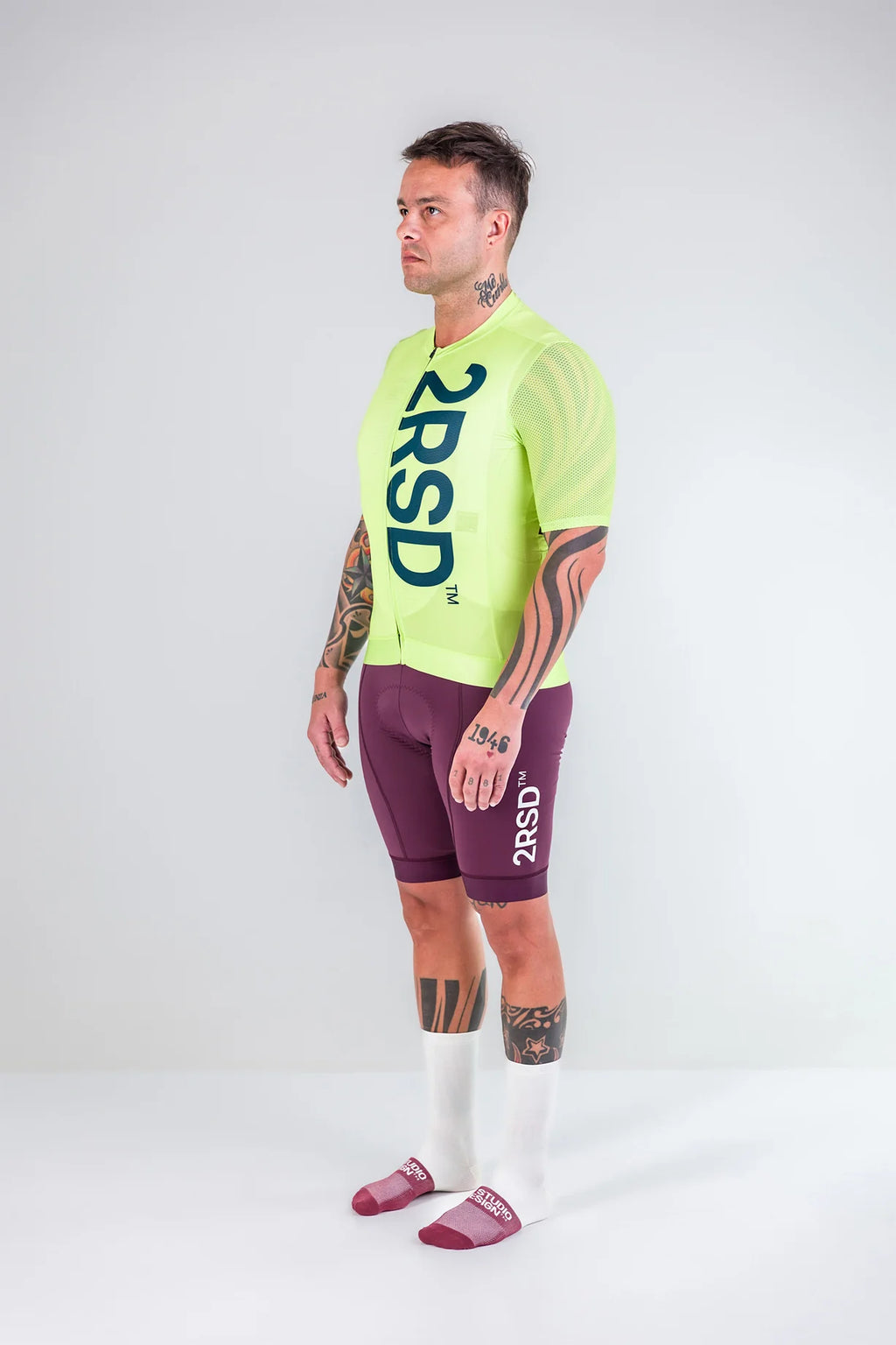 Jersey Masculina - 2RSD VERT UP LIMAO