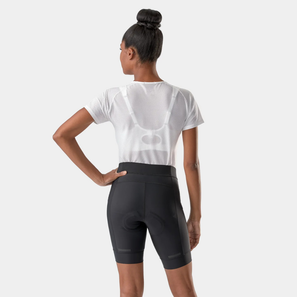 Bermuda para Ciclismo Solstice - Bontrager Trek Preta Feminina
