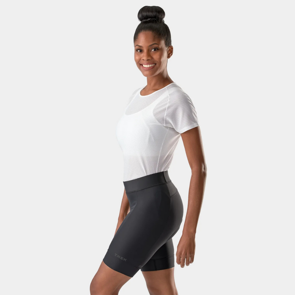 Bermuda para Ciclismo Solstice - Bontrager Trek Preta Feminina