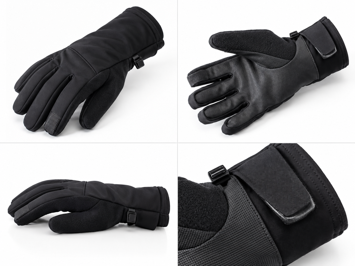 Luva Feminina para Ciclismo Bontrager Velocis Softshell