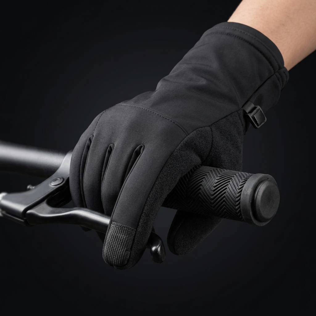 Luva Feminina para Ciclismo Bontrager Velocis Softshell