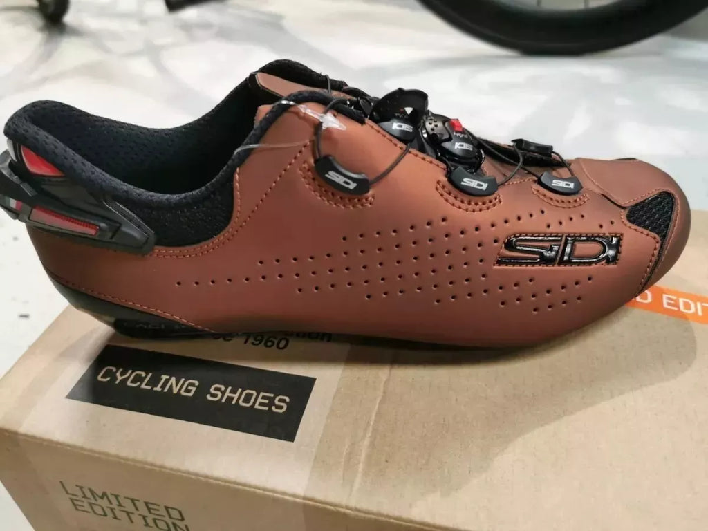 Sapatilha Ciclismo Sidi Shot 2 Rust Carbono.