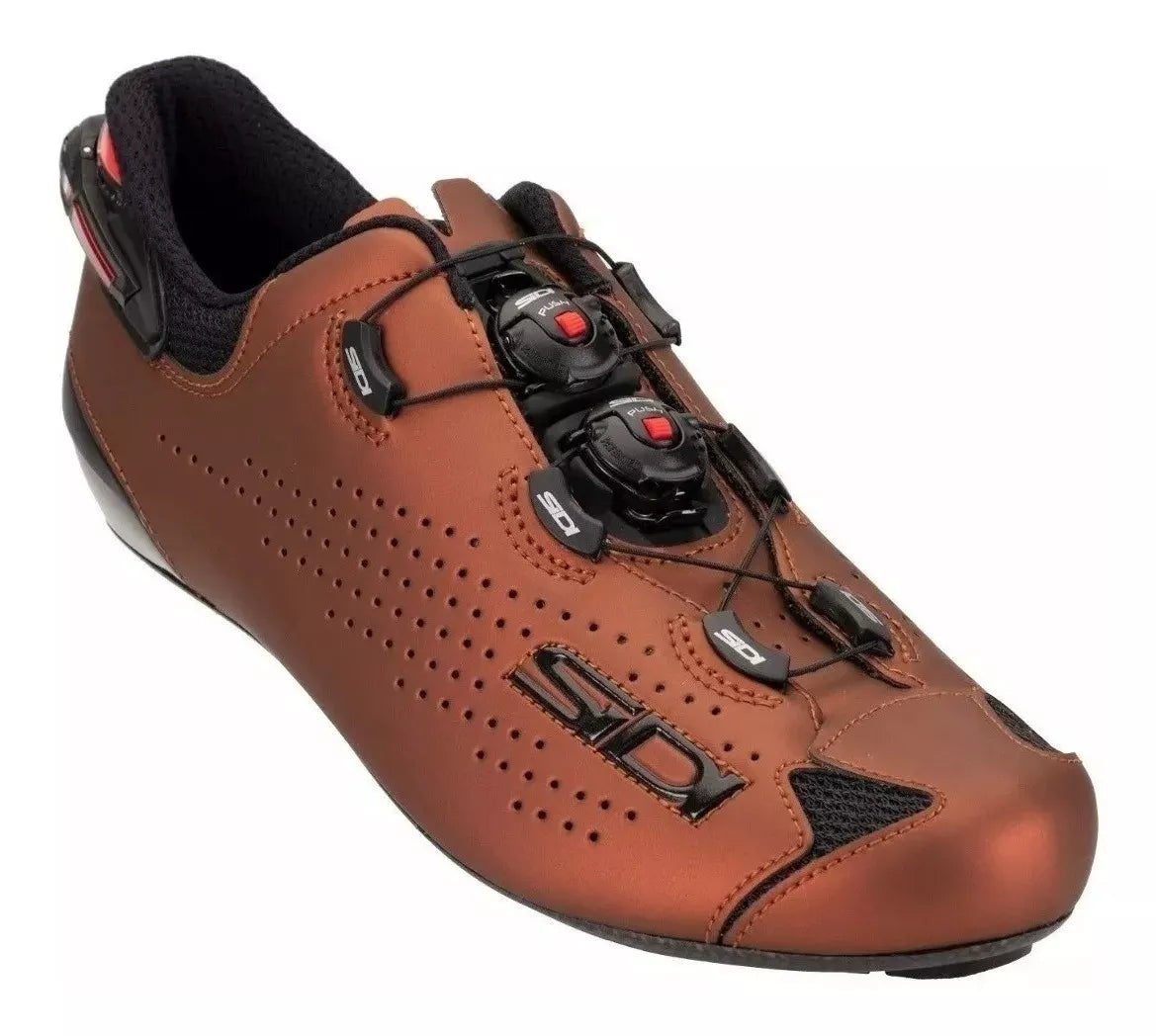 Sapatilha Ciclismo Sidi Shot 2 Rust Carbono.