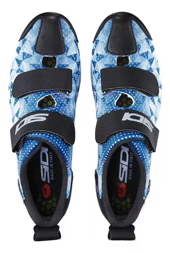 Sapatilha Triathlon Sidi T5 Air Carbon Azul