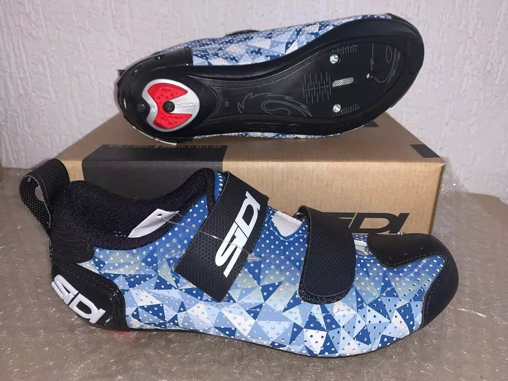 Sapatilha Triathlon Sidi T5 Air Carbon Azul