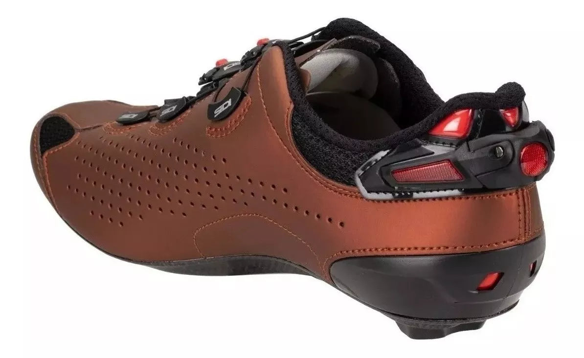 Sapatilha Ciclismo Sidi Shot 2 Rust Carbono.