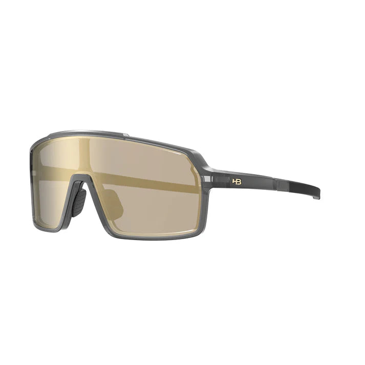 Óculos de Sol HB Grinder G Dark Bluish Gray Gold Chrome