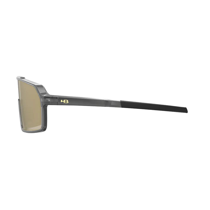 Óculos de Sol HB Grinder G Dark Bluish Gray Gold Chrome