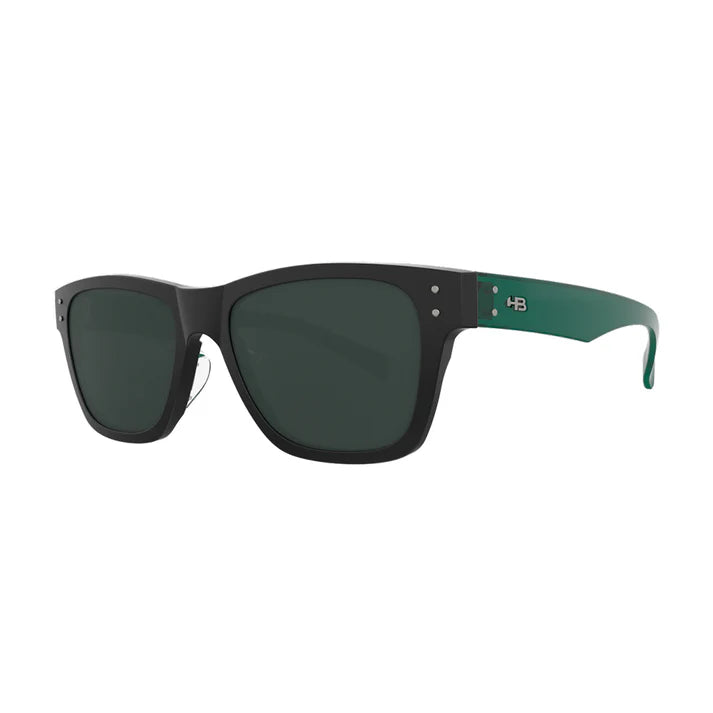 Óculos de Sol HB Foster Matte Black Landscape Green G15