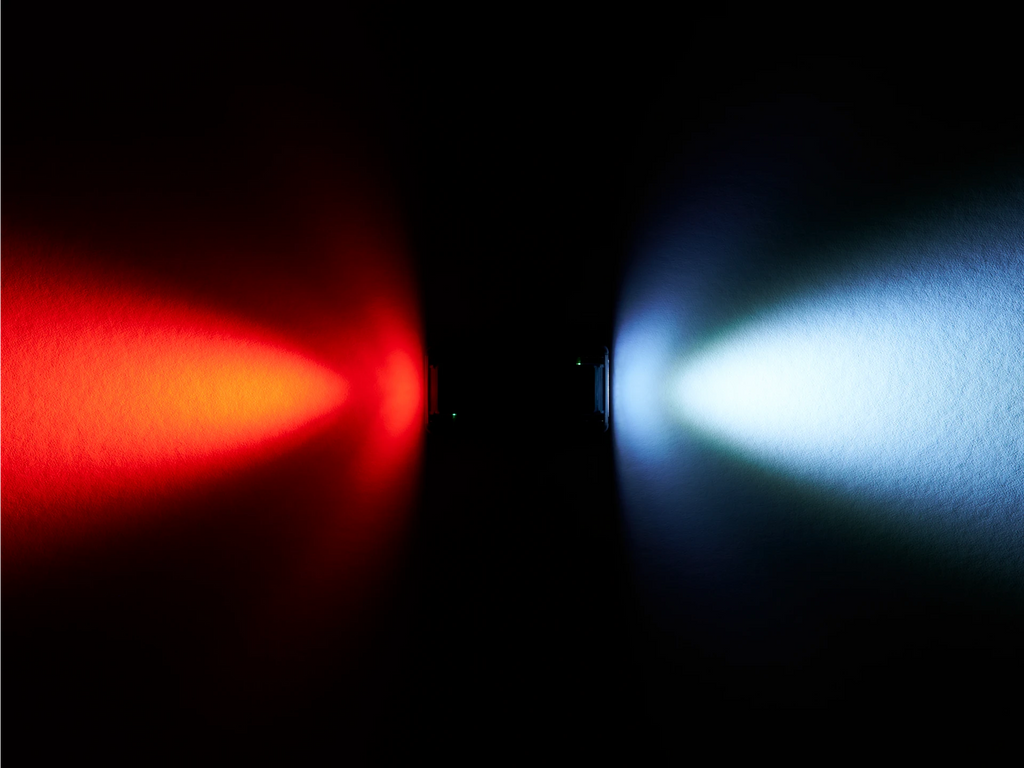 Conjunto de farol e lanterna Trek Ion 200 RT / Flare RT