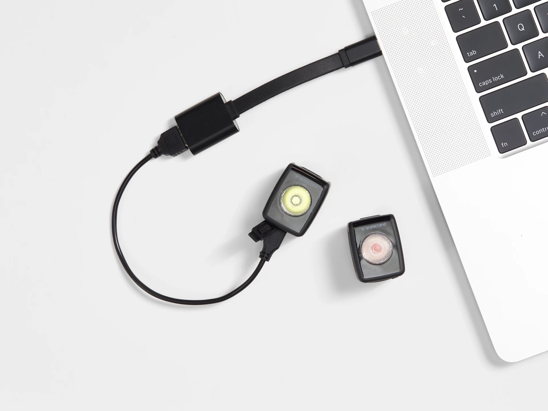 Conjunto de farol e lanterna Trek Ion 200 RT / Flare RT